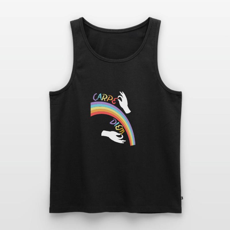 Nutze den Tag Männer Premium Bio Tank Top