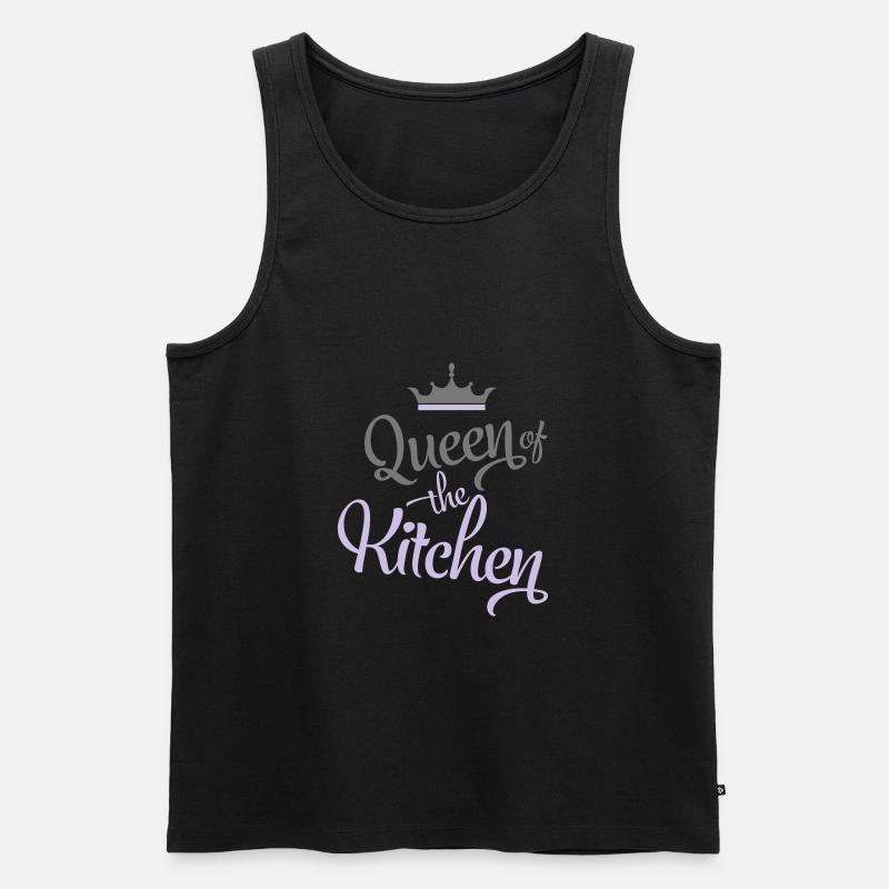 kochen - Männer Premium Bio Tank Top - Schwarz