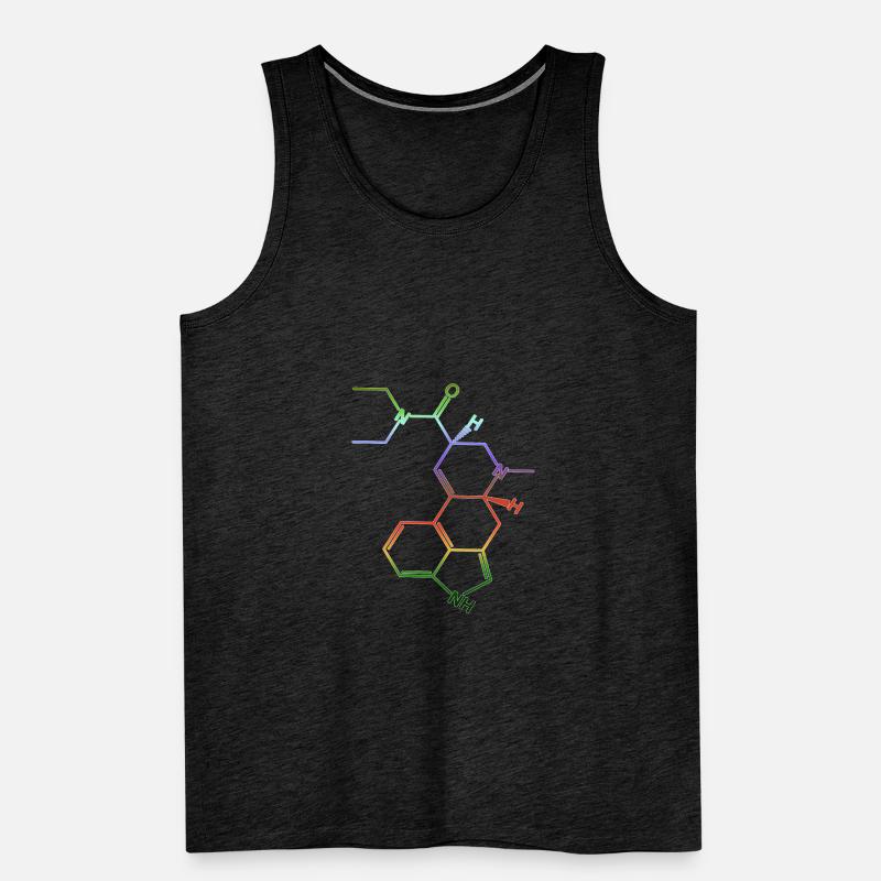 LSD structural formula molecule A. Hofmann Bicycle Day Men's Premium Organic Tank Top