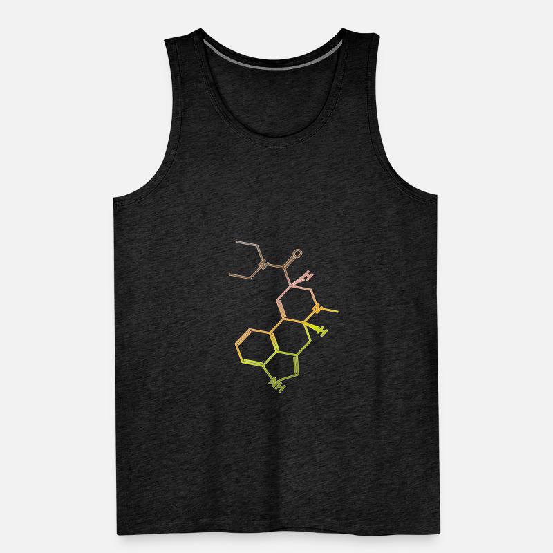 LSD structural formula molecule A. Hofmann Bicycle Day Men's Premium Organic Tank Top