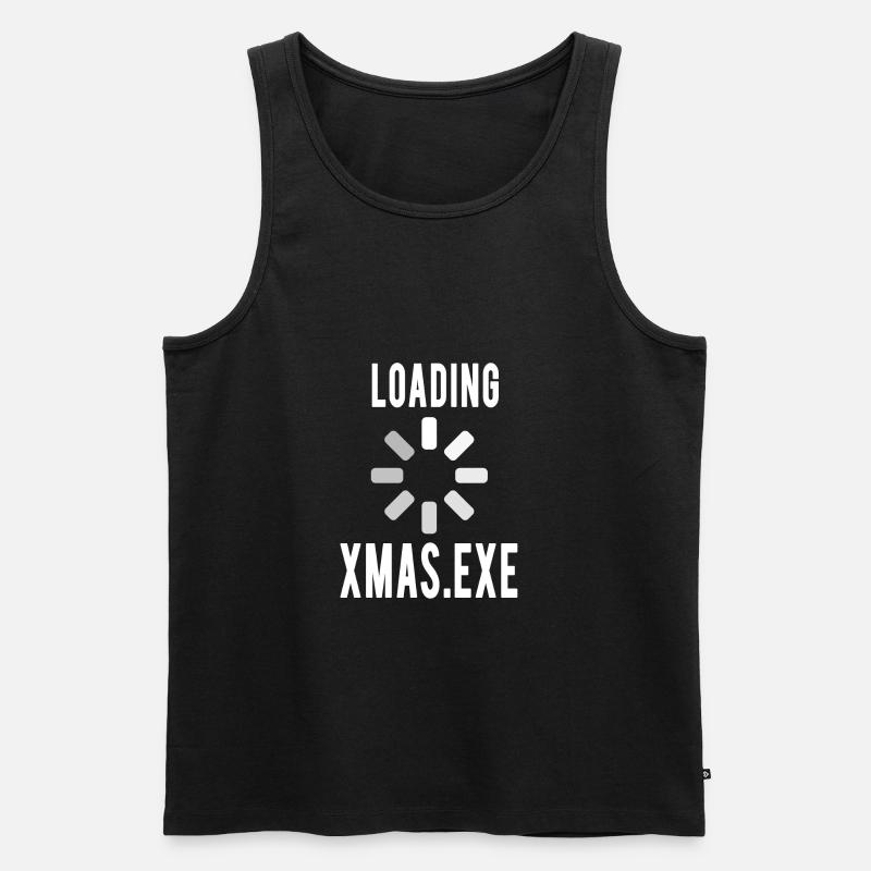 Lustiges Programmierer Weihnachtsgeschenk Gamer - Männer Premium Bio Tank Top - Schwarz