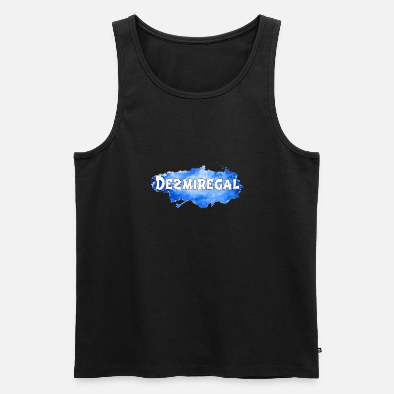 Desmiregal - Männer Premium Bio Tank Top - Schwarz