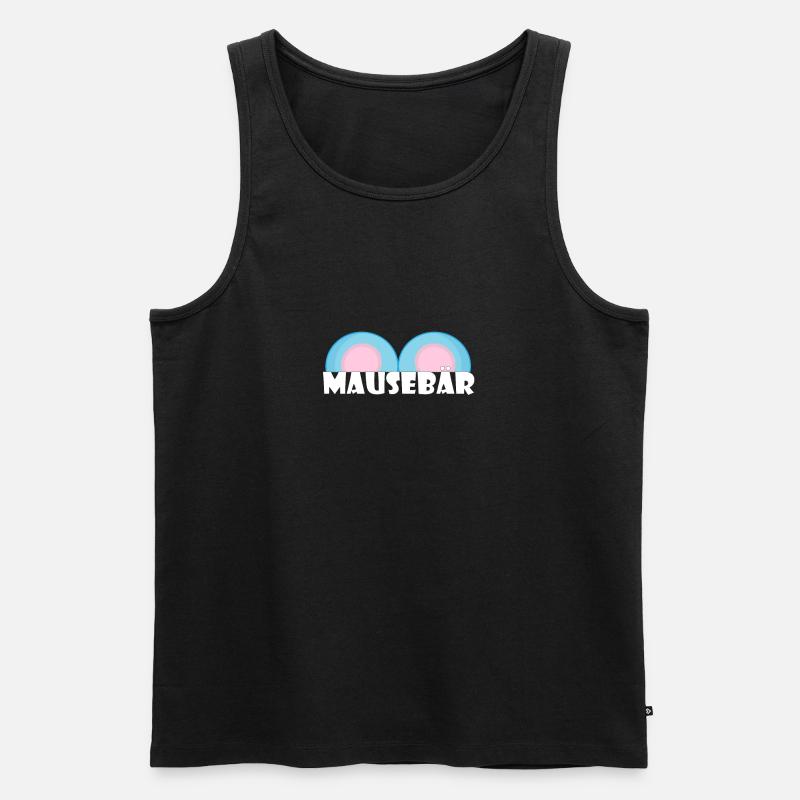 Kosename Mausebär Geschenkidee - Männer Premium Bio Tank Top - Schwarz