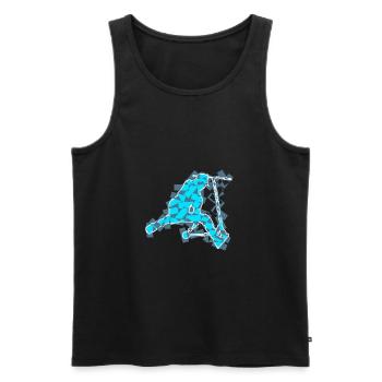 Scooter - Männer Premium Bio Tank Top - Schwarz - Vorne - Michal (187cm)