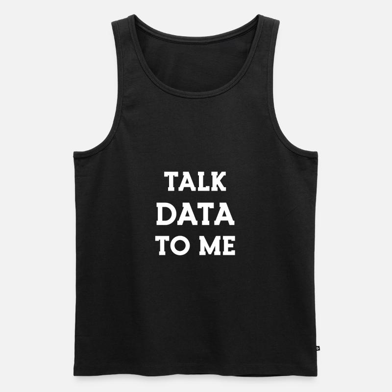 Data Science Statistics Data Scientist - Männer Premium Bio Tank Top - Schwarz
