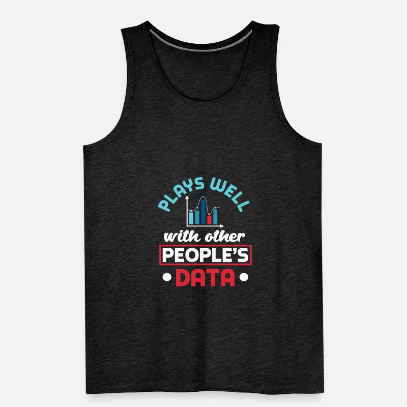 Data Engineering Data Analytics für einen Data Männer Premium Bio Tank Top