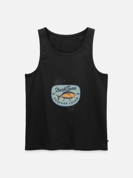 Fresh Tuna Tuna Seafood - Men's Premium Organic Tank Top - black