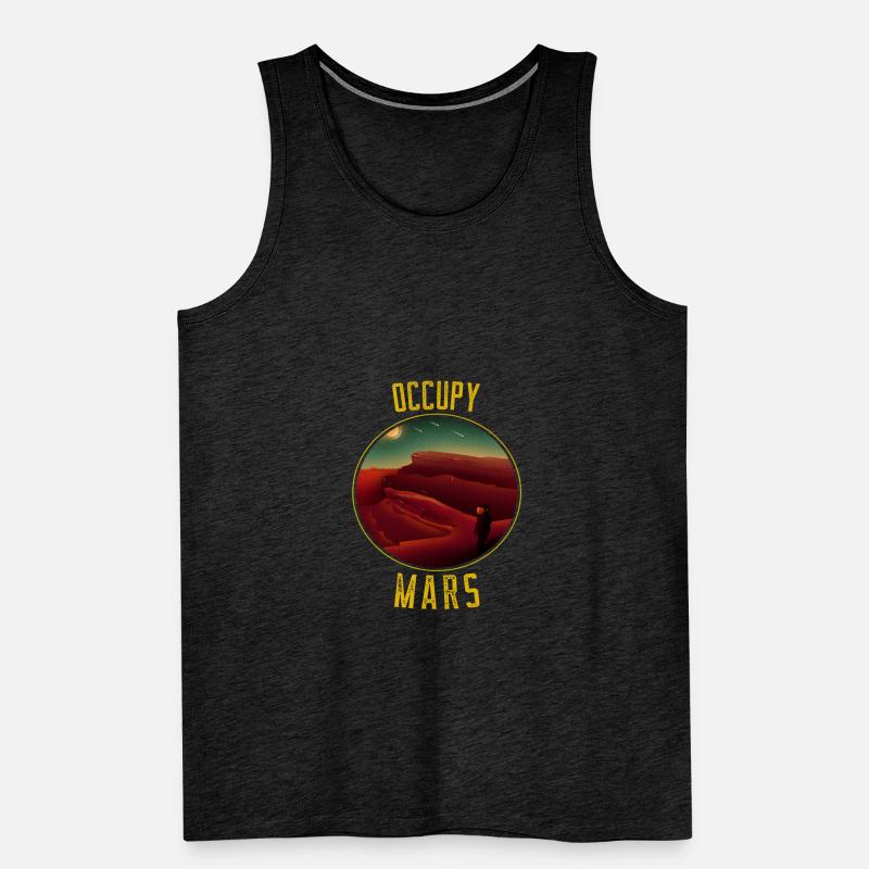 Occupy Mars Men's Premium Organic Tank Top