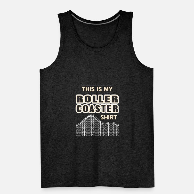 C’est mon pull de rollercoaster parc de loisirs Débardeur bio Premium Homme