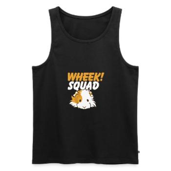 Pet Lover I Furry Potato I Cute Guinea Pig I - Men's Premium Organic Tank Top - black - Front - Michal (187cm)