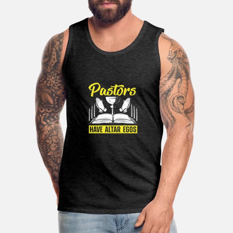 Appréciation du pasteur Pasteur Pasteurs Prédicateurs Ont Débardeur bio Premium Homme