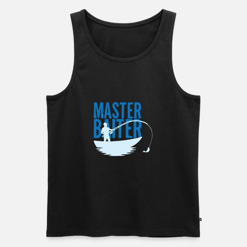 Köder - Männer Premium Bio Tank Top - Schwarz