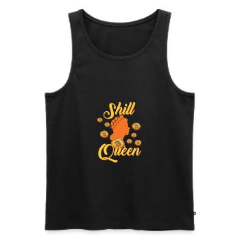 Bitcoin Shilling und Kryptowährung Investor HODL - Männer Premium Bio Tank Top - Schwarz - Vorne - Michal (187cm)