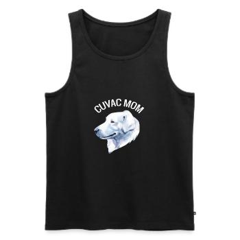 Slowenischer Cuvac Hundebesitzer Hundeliebhaber - Männer Premium Bio Tank Top - Schwarz - Vorne - Michal (187cm)