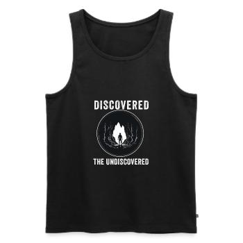 Caving Spelunking For Cave Men Women Funny - Men's Premium Organic Tank Top - black - Front - Michal (187cm)