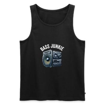 Car Stereo For Audio Installer Speakers Car Bass - Men's Premium Organic Tank Top - black - Front - Michal (187cm)