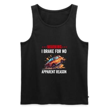Neue Fahrschüler Mädchen Frauen Mutter Tochter - Männer Premium Bio Tank Top - Schwarz - Vorne - AI Model Male 178 light (178cm)