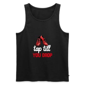 Tap Dance Teacher Appreciation For Women Girls - Men's Premium Organic Tank Top - black - Front - Michal (187cm)