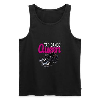 Tap Dance Teacher Appreciation For Women Girls - Men's Premium Organic Tank Top - black - Front - Michal (187cm)