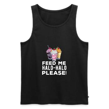 Philippines Philippines Femmes Hommes Cuisine philippine - Débardeur bio Premium Homme - noir - Devant - AI Model Male 178 light (178cm)