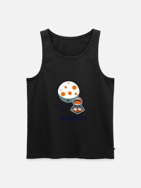 SPACE TEAM ASTRONAUTS - Débardeur bio Premium Homme - noir