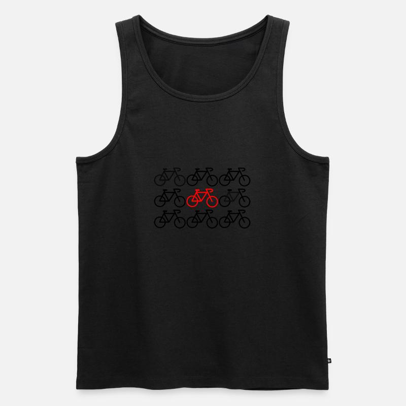 Bicycle - Männer Premium Bio Tank Top - undefined