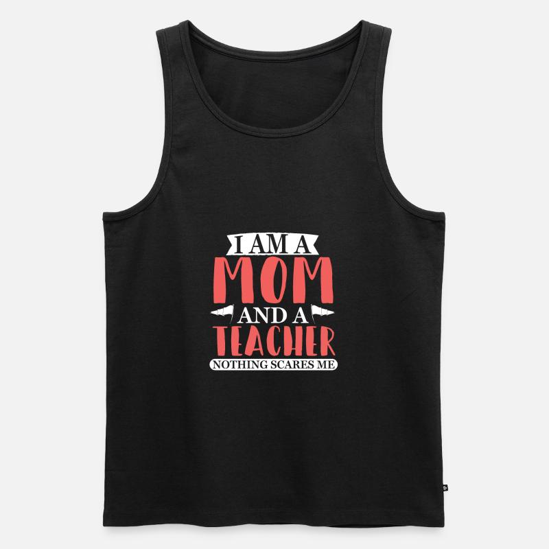 Lehrer - Männer Premium Bio Tank Top - Schwarz