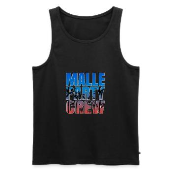 Mallorca Party Crew Shirt Für Urlaub mit Freunden - Männer Premium Bio Tank Top - Schwarz - Vorne - Michal (187cm)