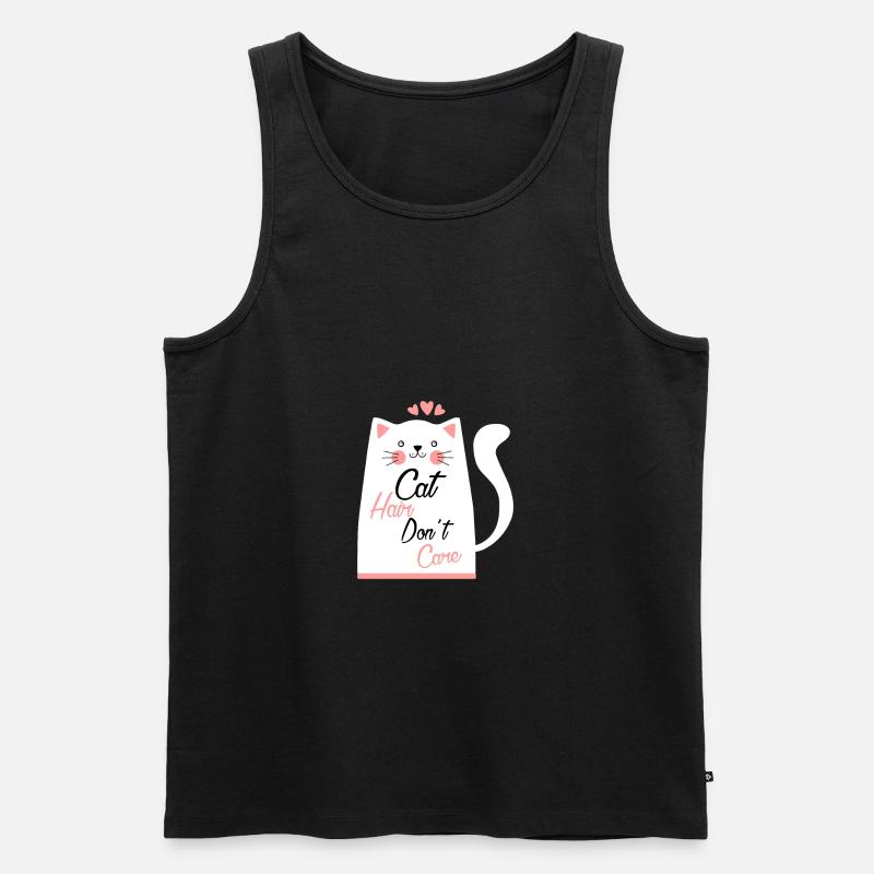 chat - Débardeur bio Premium Homme - noir