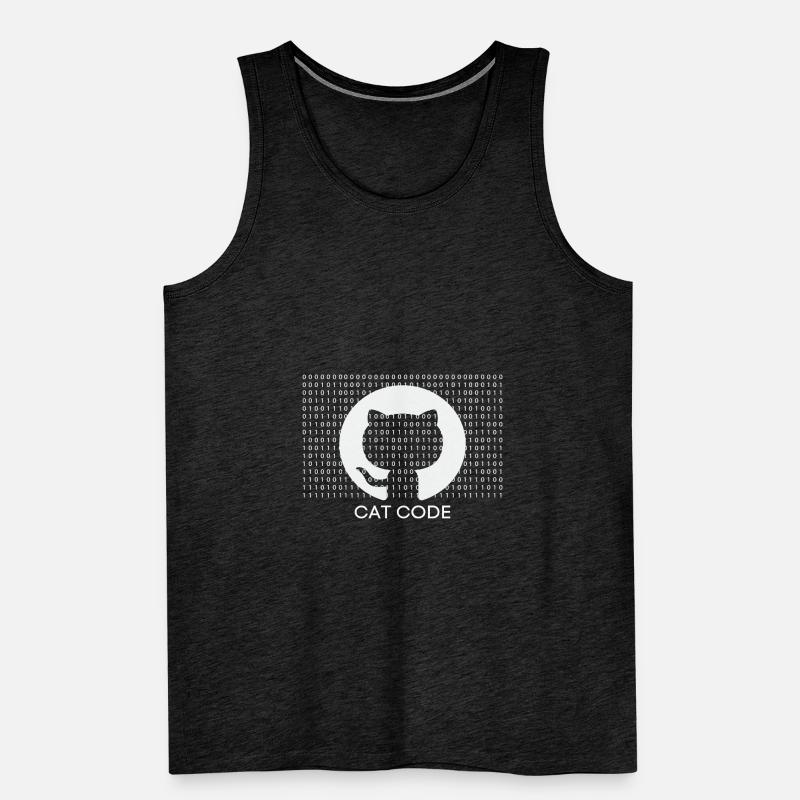 Code chat Débardeur bio Premium Homme