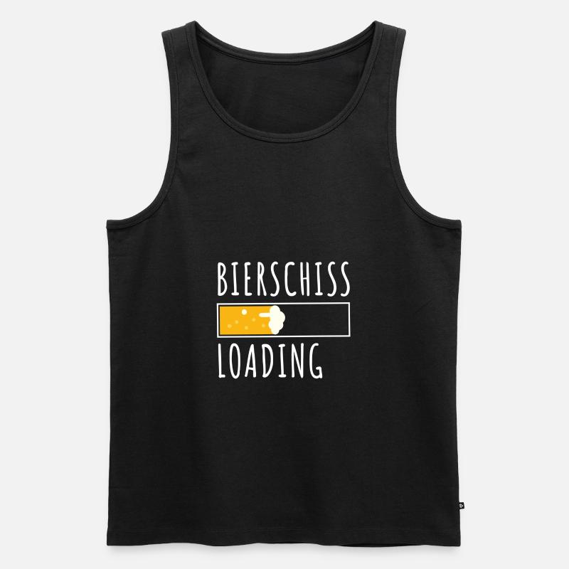 Bierschiss loading - Männer Premium Bio Tank Top - undefined