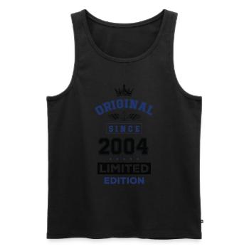 2004 limited edition Geburtstag - Männer Premium Bio Tank Top - Schwarz - Vorne - Michal (187cm)