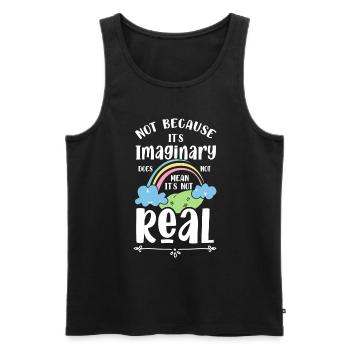 Fantasy Magical Princess - Men's Premium Organic Tank Top - black - Front - AI Model Male 178 light (178cm)