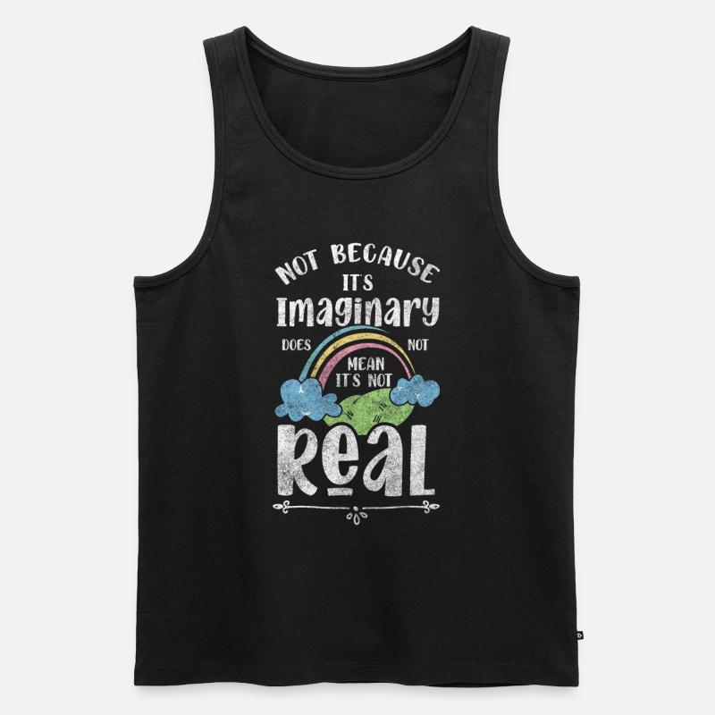 Elfe Kind Prinzessin Tochter - Männer Premium Bio Tank Top - Schwarz
