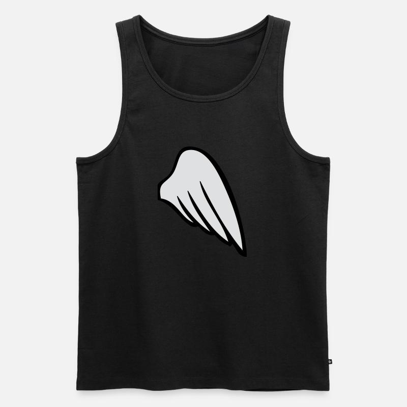 rightwing - Männer Premium Bio Tank Top - Schwarz