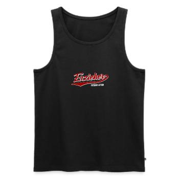 Erzieher Premium Edition Vintage Motiv - Männer Premium Bio Tank Top - Schwarz - Vorne - Michal (187cm)