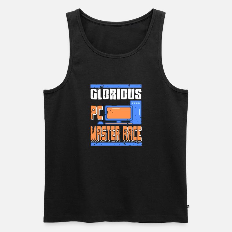 Glorious PC Master Race - Men's Premium Organic Tank Top - black