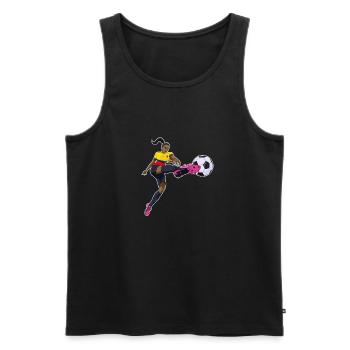 Ecuadorian National Soccer Team I Football Ecuador - Männer Premium Bio Tank Top - Schwarz - Vorne - Michal (187cm)