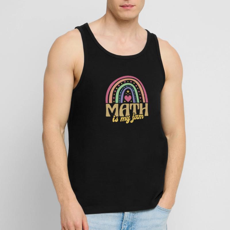 Math Math est mon professeur de jam math Débardeur bio Premium Homme