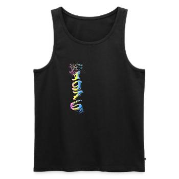 Édition limitée 1976 Graffiti - Débardeur bio Premium Homme - noir - Devant - Michal (187cm)