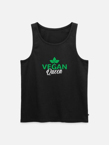 Veggie Lover Vegan Gift - Men's Premium Organic Tank Top - black
