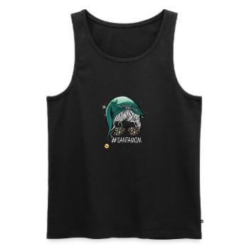 Merry Christmas Mother beautiful gifts - Men's Premium Organic Tank Top - black - Front - Michal (187cm)
