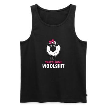 Igel Holic Mom Haustiereltern Lebensstil Igel - Männer Premium Bio Tank Top - Schwarz - Vorne - AI Model Male 178 light (178cm)