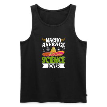 Cinco de Mayo Nacho Amateur de science moyen Mexikani - Débardeur bio Premium Homme - noir - Devant - Michal (187cm)