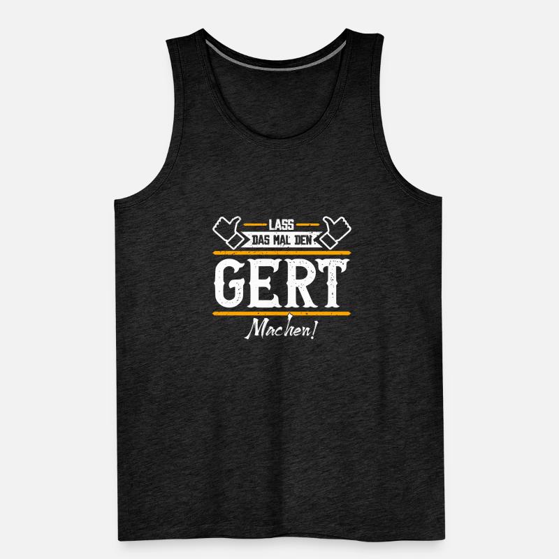 Gert Geschenkidee Geschenk Geburtstag Männer Premium Bio Tank Top