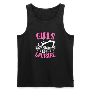 Girls Gone Croisière Croisière Croisière Vacances - Débardeur bio Premium Homme - noir - Devant - Michal (187cm)