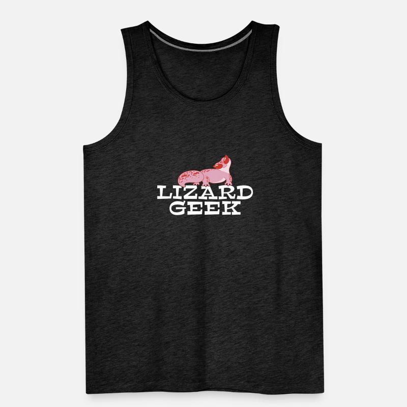 Lizard Lover Lizard Gift Lizard Owner Men's Premium Organic Tank Top