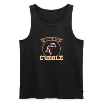 Wrestling Kampfkunst Wrestler Ringen Sport - Männer Premium Bio Tank Top - Schwarz - Vorne - AI Model Male 178 light (178cm)