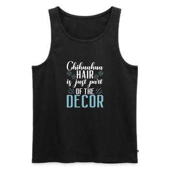 Chihuahua Cadeaux Chihuahua Propriétaire - Débardeur bio Premium Homme - noir - Devant - Michal (187cm)