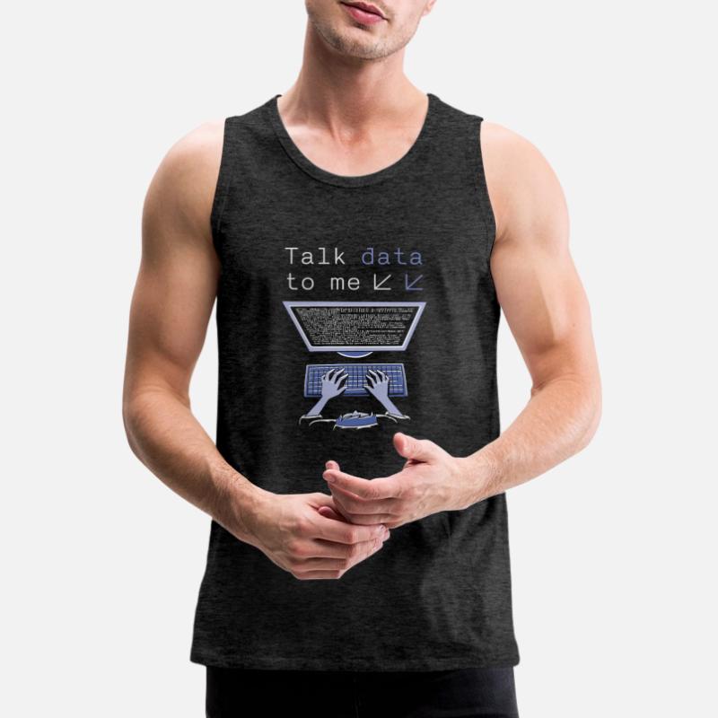 Big Data Engineer Science Data Analyst Pc Männer Premium Bio Tank Top